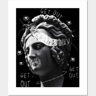 GET OUT of my head! Posters and Art